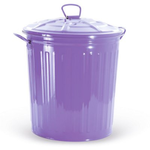SECCHIO ZINCATO IMMONDIZIA 35 LT - immagine 2