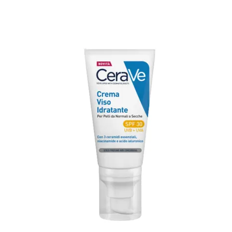 CeraVe Crema Viso Idratante SPF30 24 Ore Con Acido Ialuronico 52 ml - immagine 2