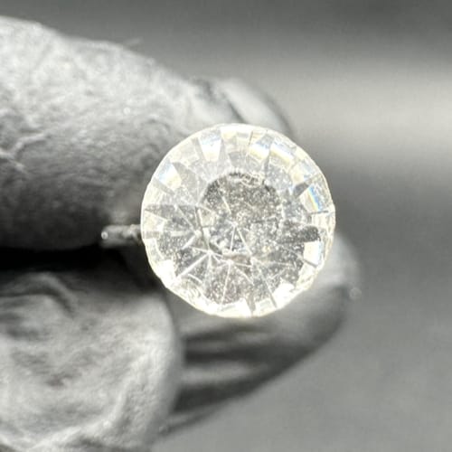 Fermaglio Capelli per Sposa o Cerimonia 6cm Punto Luce. - immagine 2