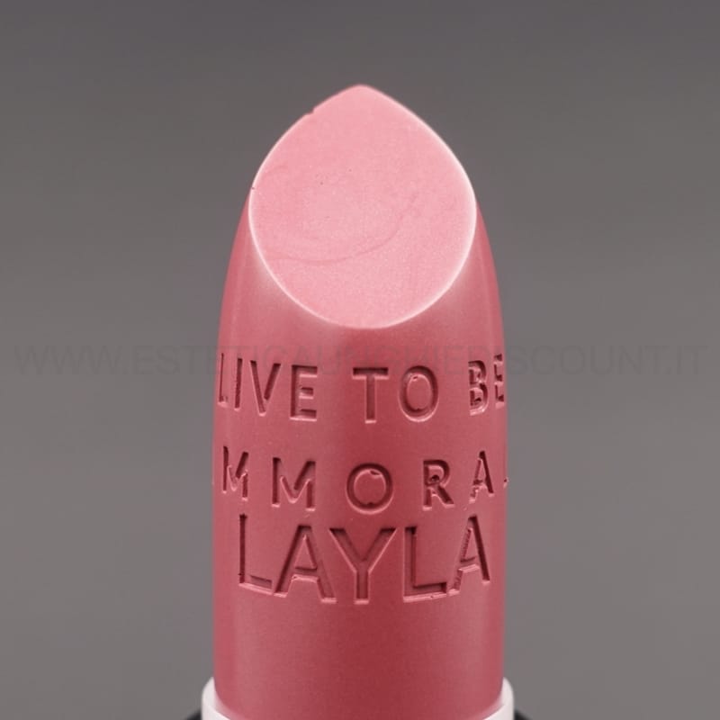 IMMORAL SHINE LIPSTICK rossetto dal finish lucido a lunghissima tenuta N°7 POOL NIGHT - immagine 2